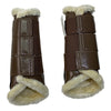 Equestrian Stockholm Brushing Boots in Champagne