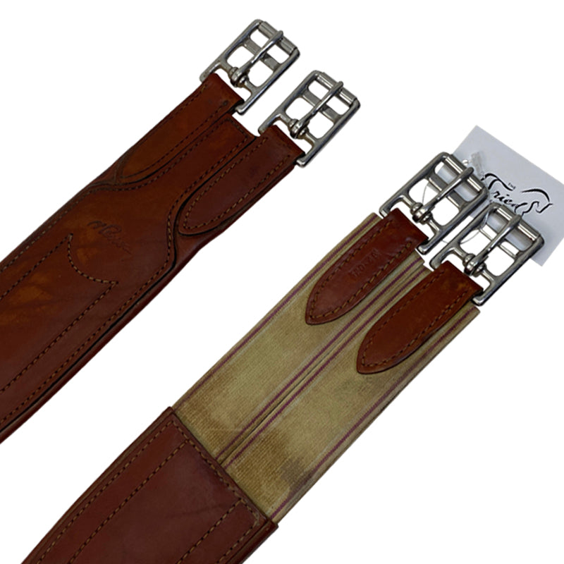 Ends on Pessoa Overlay Girth in Tobacco