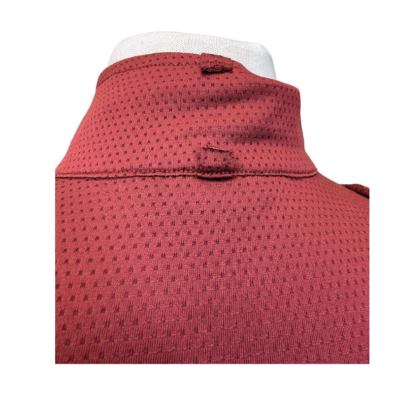 Kerrits Ice Fil Short Sleeve in Burgundy