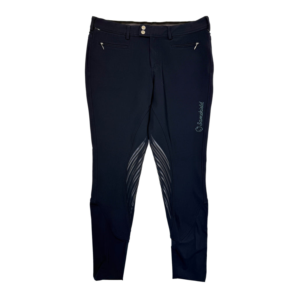 Samshield 'Adèle' Knee Grip Breeches in Navy - Women's FR 42 (US 32)