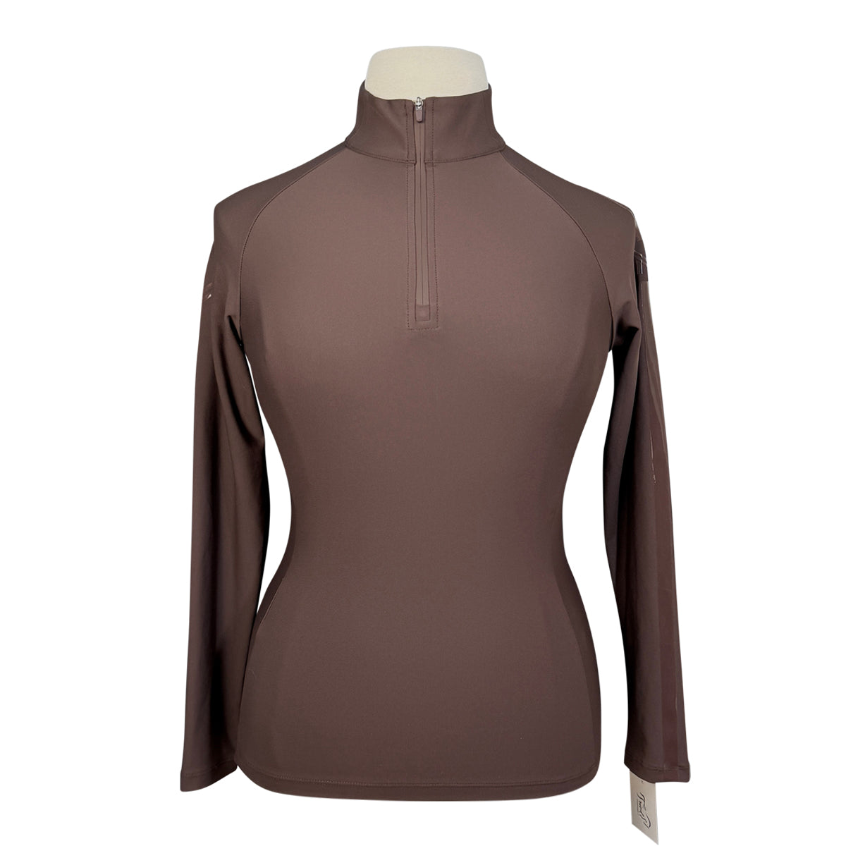 Maximilian 'Reflection' Long Sleeve Base Layer in Brown - Women's Large