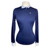Horze 'Blaire' Functional Show Shirt in Navy 
