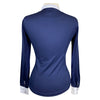 Horze 'Blaire' Functional Show Shirt in Navy 