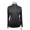 SanSoleil Sun Shirt in Black/Gold Glitter - Women's Large