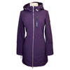 Asmar Equestrian Long Coat in Burgandy