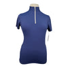 Tailored Sportsman 'Ice Fil' Short Sleeve Shirt in Navy