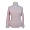 Huntington Equestrian by Schneiders Hillary Kwik Dry Show Shirt in Pink