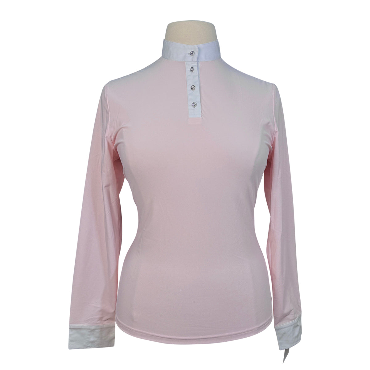 Huntington Equestrian by Schneiders Hillary Kwik Dry Show Shirt in Pink