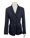 RJ Classics 'Skylar 37.5' Grey Label Show Show Coat in Navy - Children's 12R