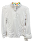 R.J. Classics 'Tori Jr.' Long Sleeve Show Shirt in White / Gummy Bears
