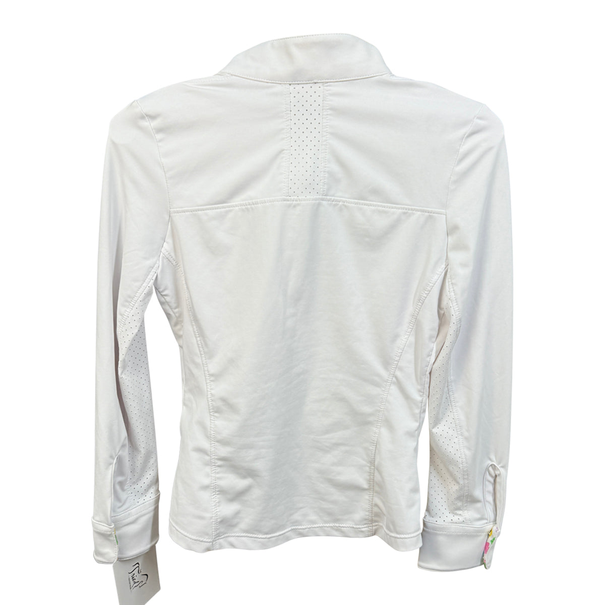R.J. Classics 'Tori Jr.' Long Sleeve Show Shirt in White / Gummy Bears