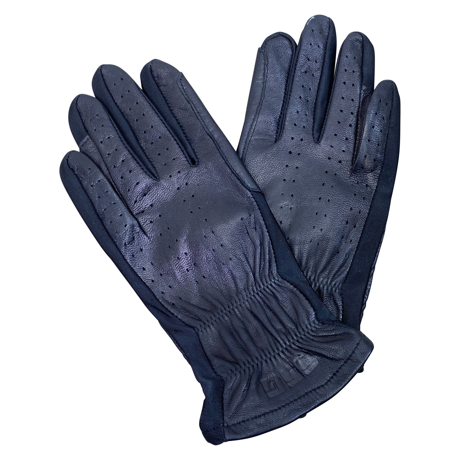 SSG 'Pro Show' Leather Palm Kids Gloves in Black - Children's 5