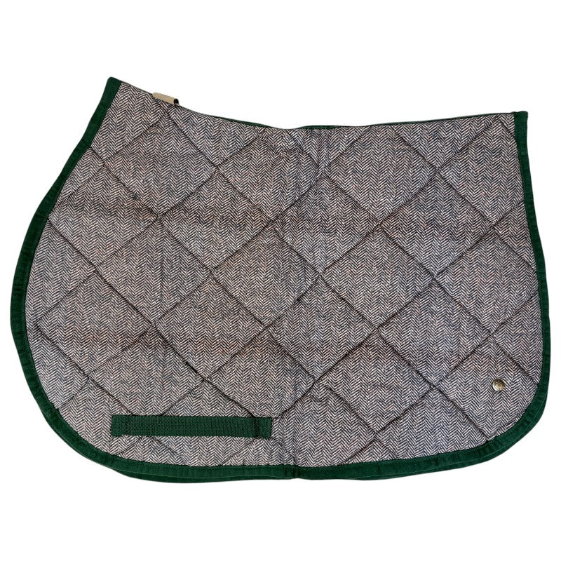 Sixteen Cypress Jumper Pad in Herringbone &amp; Hunter Green