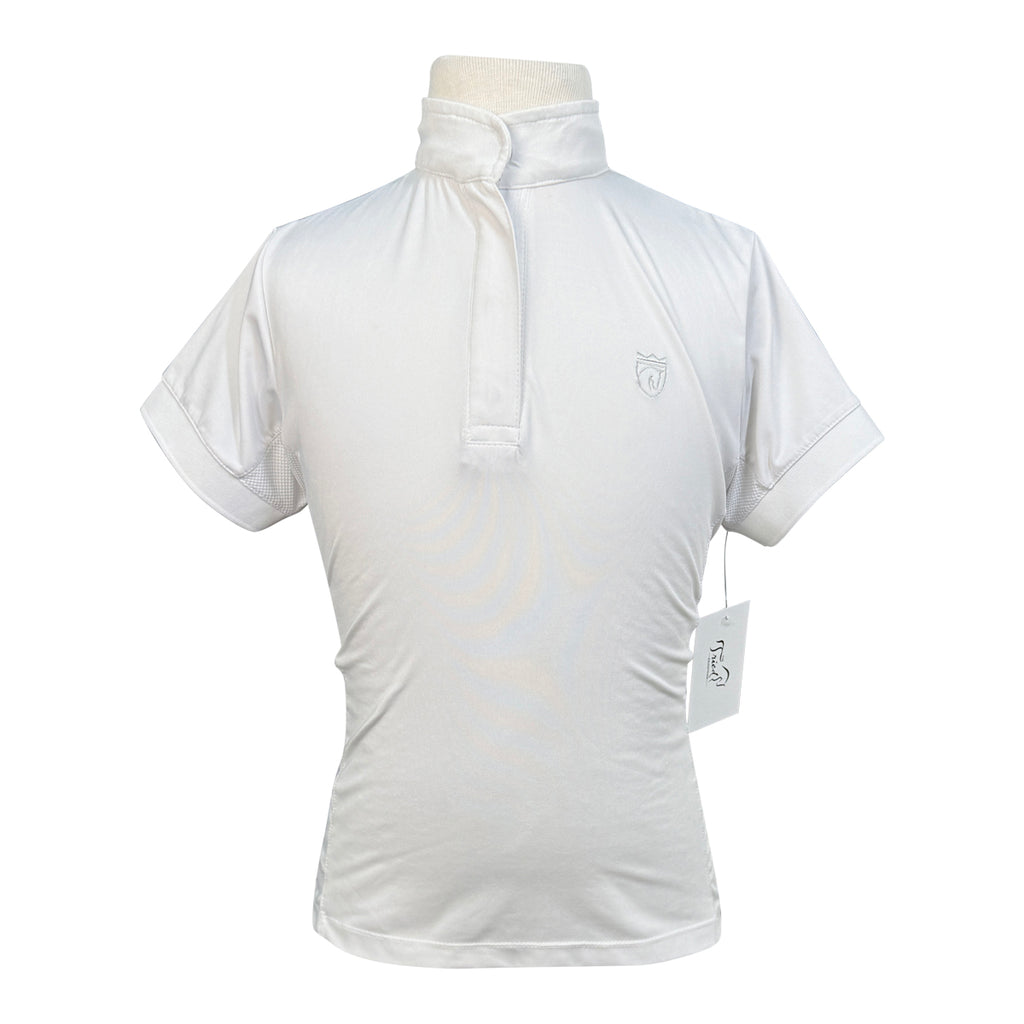Elation Show Shirt in White