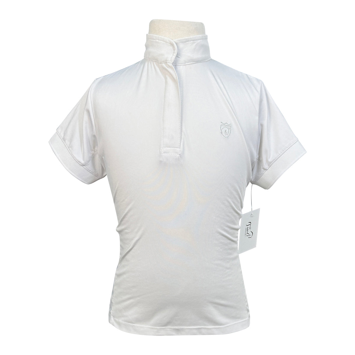 Elation Show Shirt in White