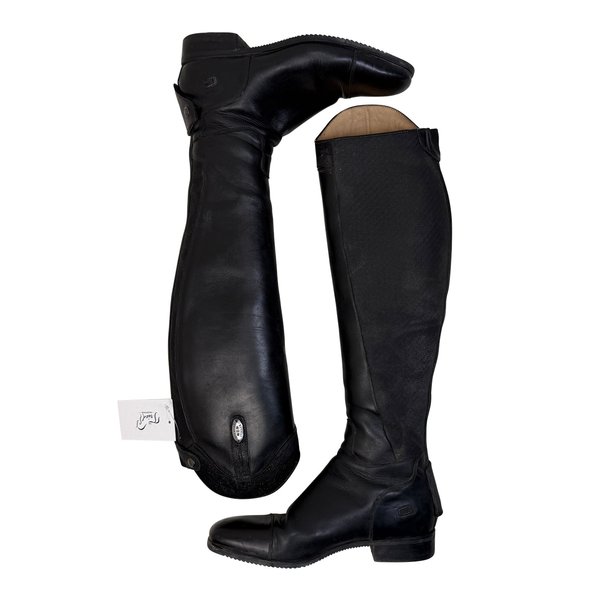 Secchiari &#39;Black Karbon&#39; Field Boots in Black