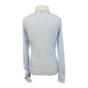 For Horses 'Toby' Boys Long Sleeve Show Shirt in Light Blue