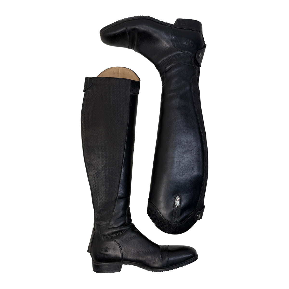 Secchiari &#39;Black Karbon&#39; Field Boots in Black