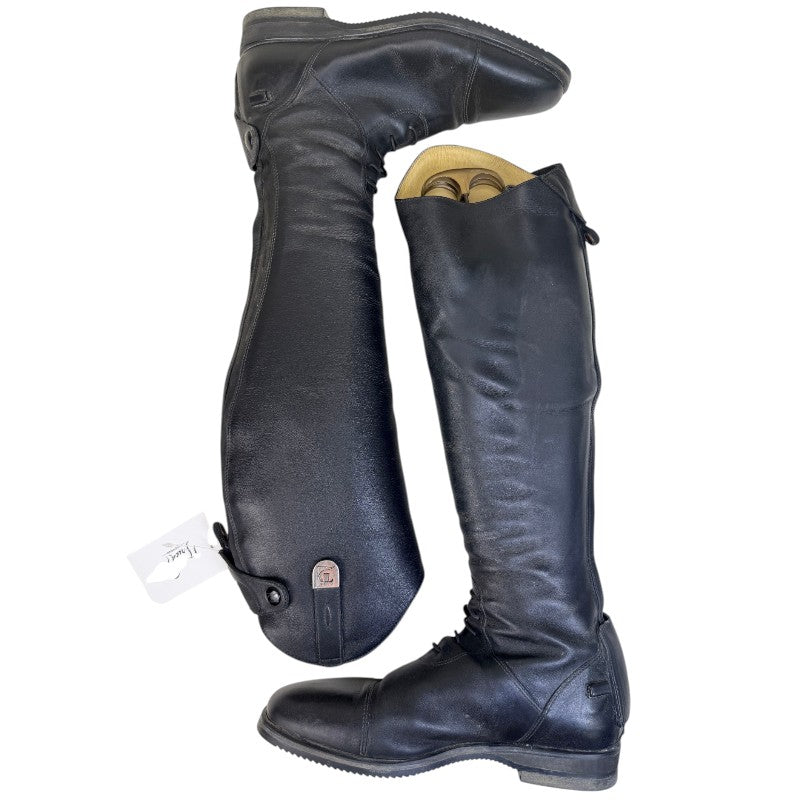 Tucci Galileo Tall Field Boots in Black