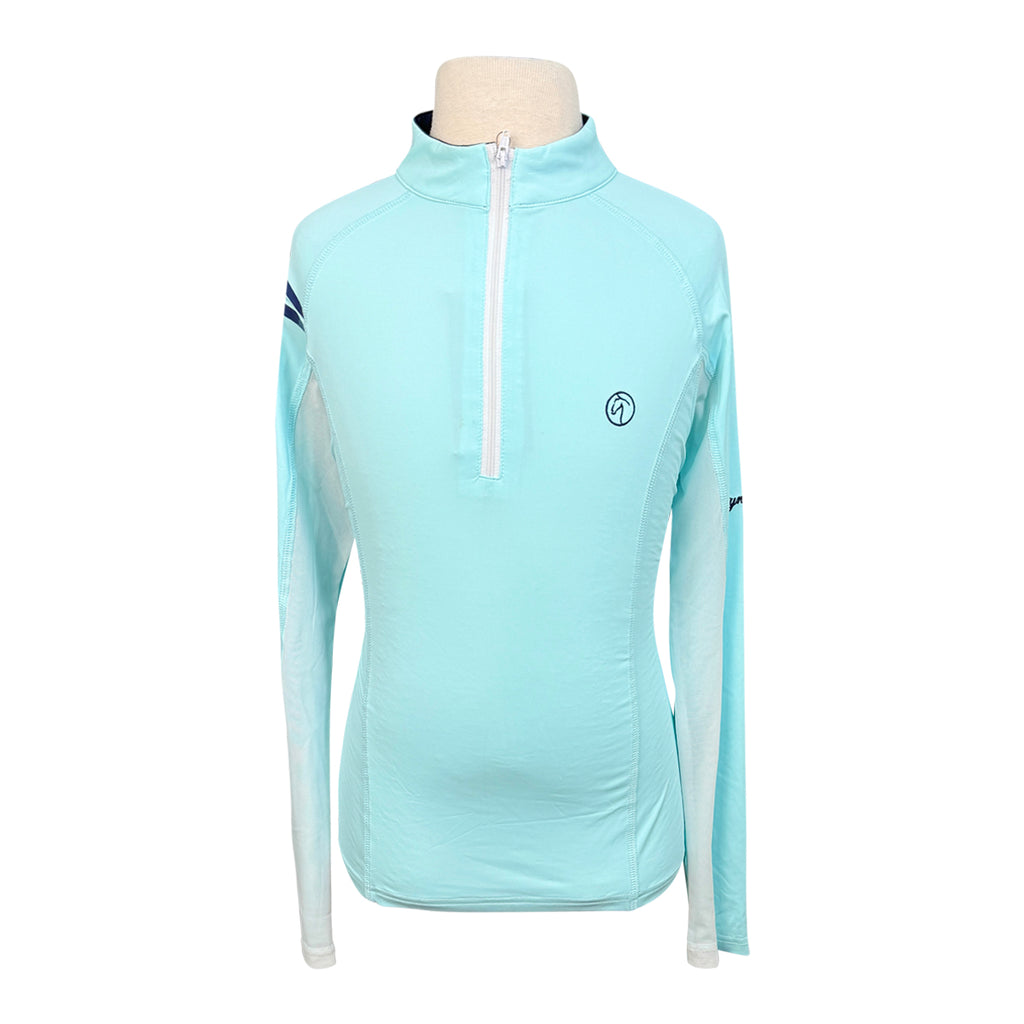 Kathryn Lily Long Sleeve Sunshirt in Sky Blue