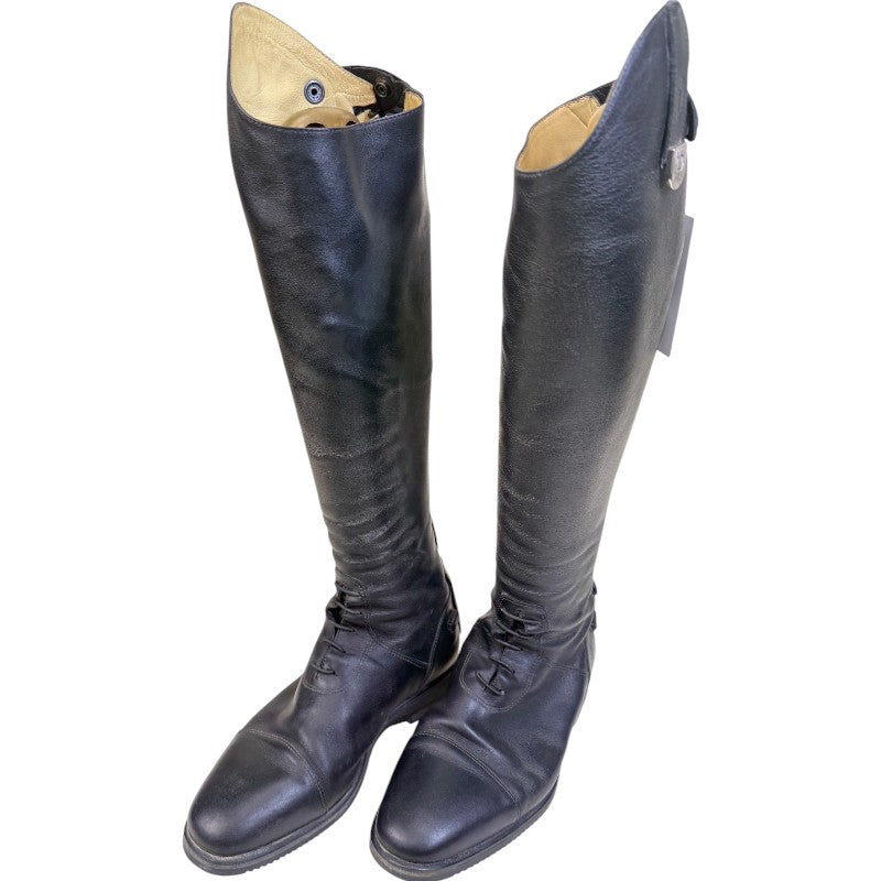 Tucci Galileo Tall Field Boots in Black