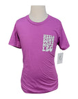 Equine &amp; Design Heels Down T-Shirt in Magenta
