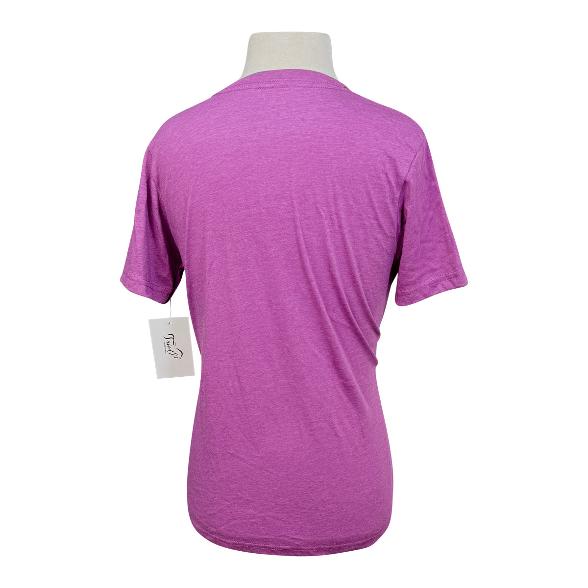 Equine &amp;amp; Design Heels Down T-Shirt in Magenta