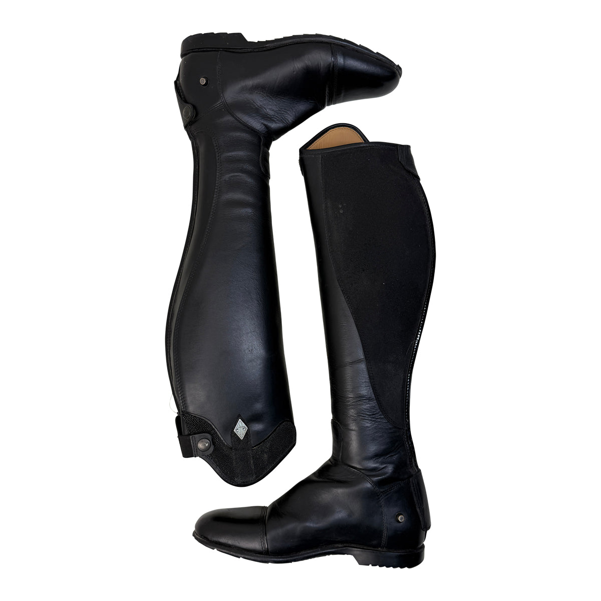 Fabbri Custom Dress Boots in Black 