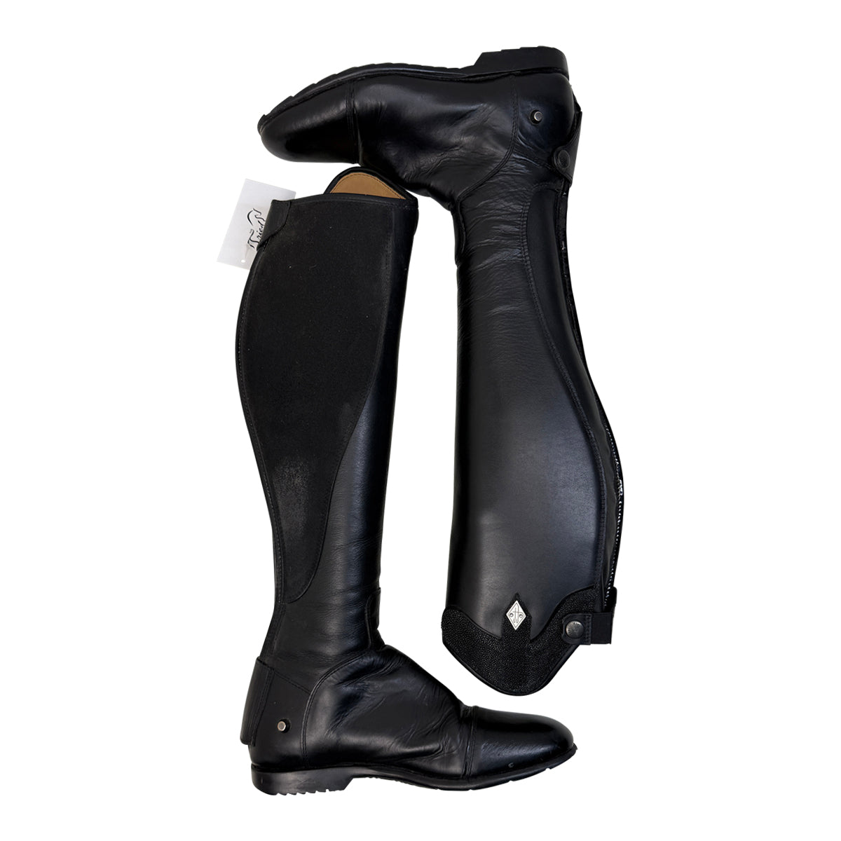 Fabbri Custom Dress Boots in Black 