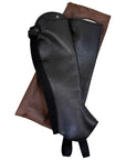 Franceschini 'Masaccio' Half Chaps in Black - Women's Medium/Tall