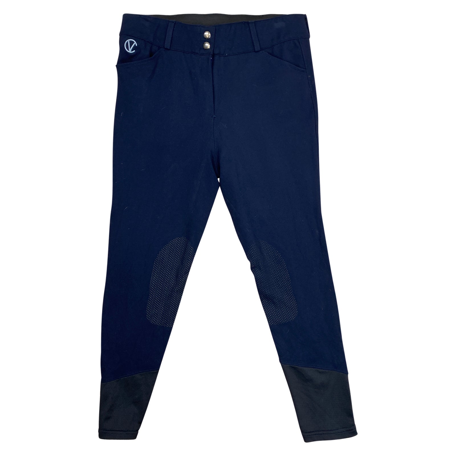 Calverro Schooling Breeches in Navy 