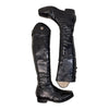 LM Custom Dress Boots in Black/Patent 