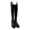 LM Custom Dress Boots in Black/Patent 