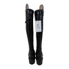 LM Custom Dress Boots in Black/Patent 