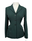 R.J. Classics Xtreme Washable Grey Label Show Coat in Hunter Green