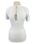 Front of Goode Rider 'Epic' Show Shirt in White - Women's XL