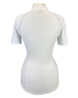 Back of Goode Rider 'Epic' Show Shirt in White - Women's XL