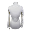 Essex Classics Talent Yarn Long Sleeve Show Shirt in White/Garden Pugs