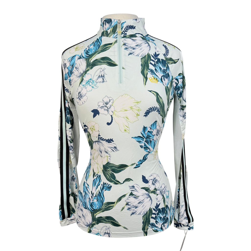 Kastel Long Sleeve Sunshirt in Mint Floral