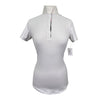 Tailored Sportsman Ice Fil Show Shirt in White/Paint Spots 