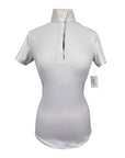 Tailored Sportsman Ice Fil Show Shirt in White/Paint Spots 