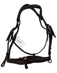 Antares Origin Anatomic Flash Noseband Bridle in Brown
