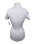 Tailored Sportsman Ice Fil Show Shirt in White/Paint Spots 