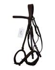 Antares Origin Anatomic Flash Noseband Bridle in Brown