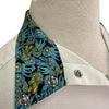 Essex Classics Talent Yarn Long Sleeve Show Shirt in White/Ribbons