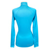Back of Ariat 'Sunstopper 2.0' Baselayer in Maui Blue