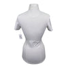 Tailored Sportsman Ice Fil Show Shirt in White/Pebbles