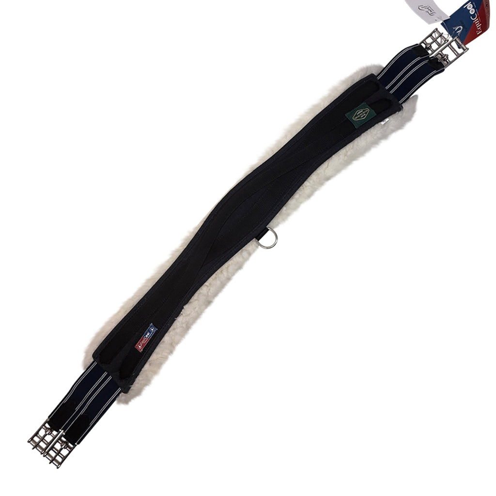 Henri de Rivel EquiCool Fleece Girth in Black/Natural