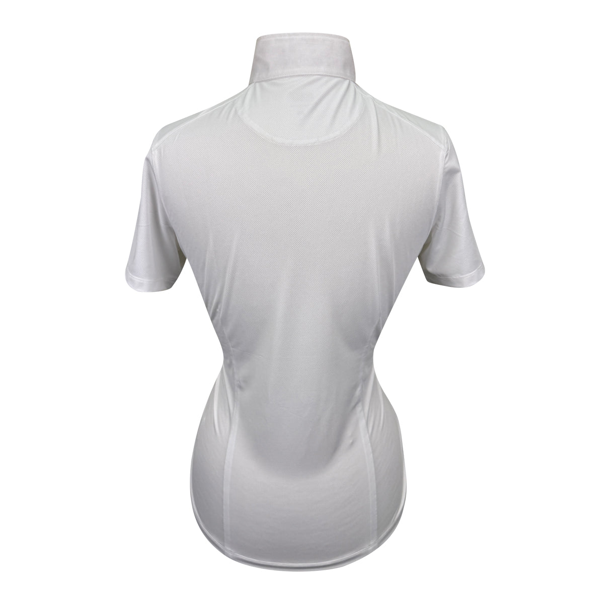 Dover Saddlery Show Shirt in White/Flamingo