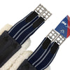 Henri de Rivel EquiCool Fleece Girth in Black/Natural